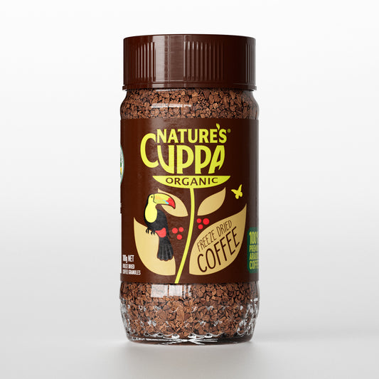 2D Front View of Nature's Cuppa Organic Freeze Dried Instant Coffee 100g